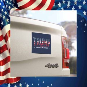 Trump 2024 America First Car Magnet
