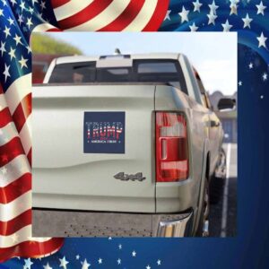 Trump 2024 America First Car Magnet