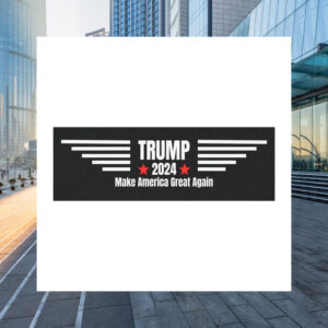Trump 2024 Car Magnet 10 X 3 - Make America Great Again