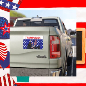 Trump 2024 Car Magnet- MAGA Rally