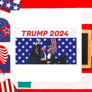 Trump 2024 Car Magnet- MAGA Rally