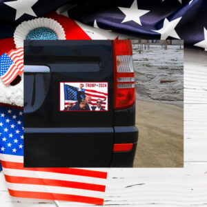 Trump 2024 Car Magnets, Trump Magnetic Bumper Sticker