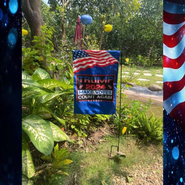 Trump 2024 Make Votes Count Again Flag