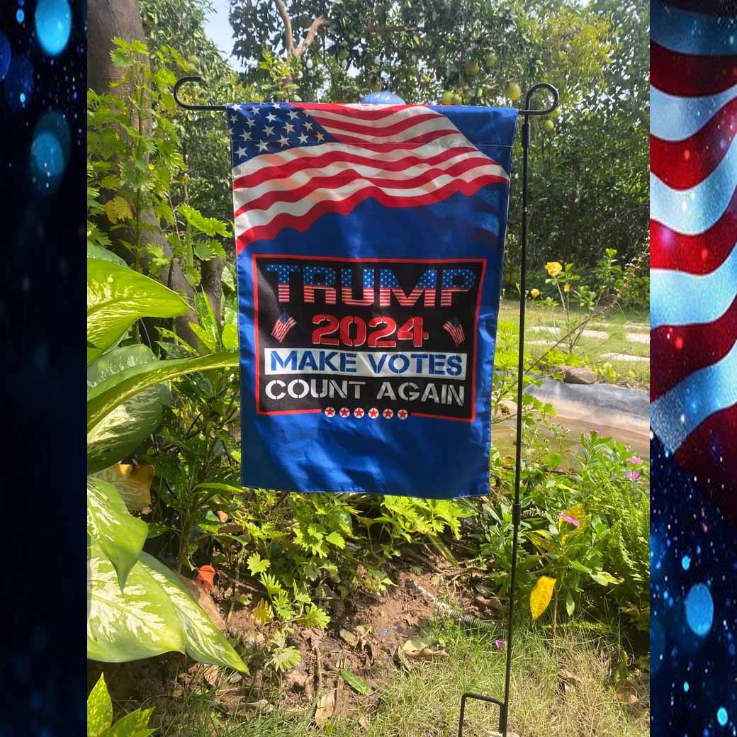 Trump 2024 Make Votes Count Again Flag