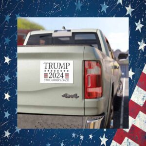 Trump 2024 Take America Back Car Magnet