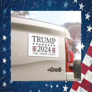 Trump 2024 Take America Back Car Magnet