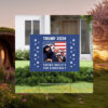 Trump 2024 Taking Bullets for Democracy Yard Sign