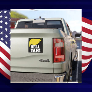 Trump 2024 The Hair Car Magnet