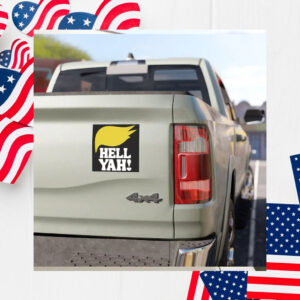 Trump 2024 The Hair! Car Magnet Pro Maga Republican