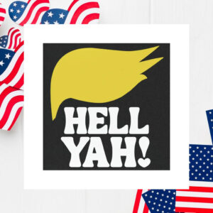 Trump 2024 The Hair! Car Magnet Pro Maga Republican