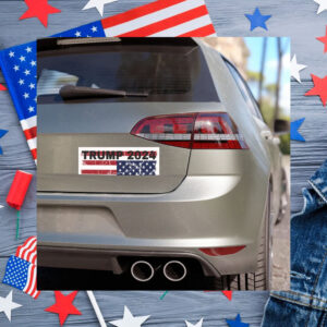 Trump 2024 Upside Down American Flag Car Magnets