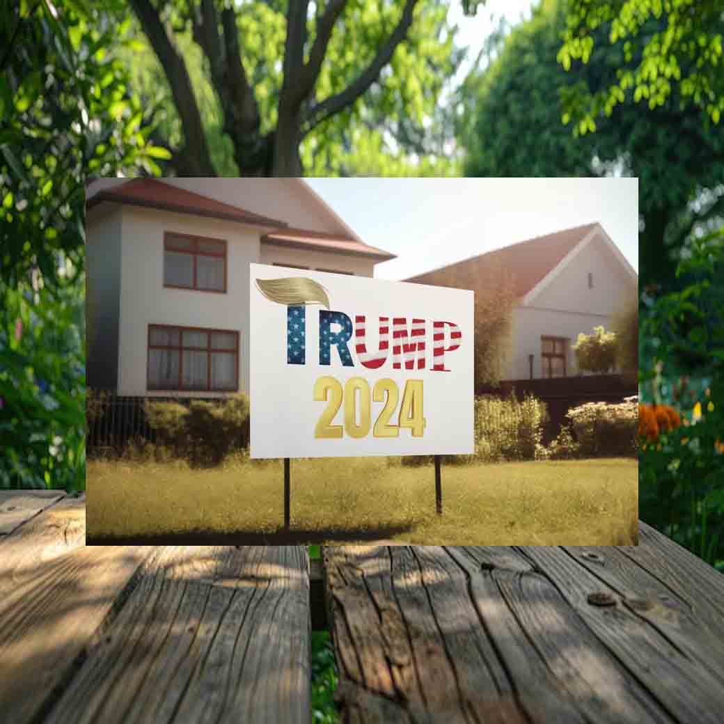 Trump 2024 Yard Sign
