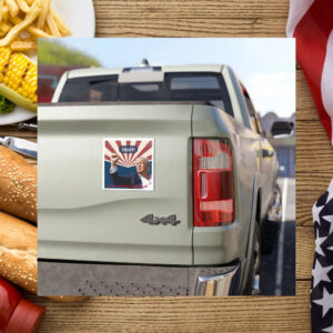 Trump Car Magnet Fight Donald Trump