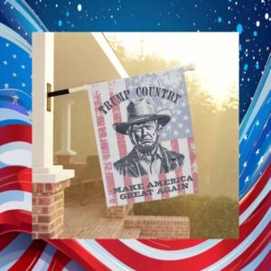 Trump Country Make America Great Again Flag