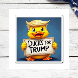 Trump Duck Magnet
