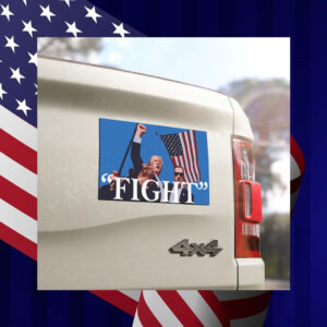 Trump Fight Car Magnet Trump For President