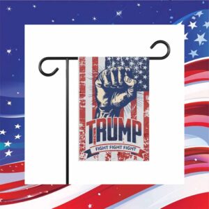 Trump Fight Fight Fight For America Flag