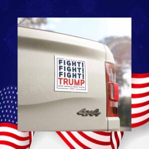Trump Fight, Fight, Fight Make America Great Again Car Magnet