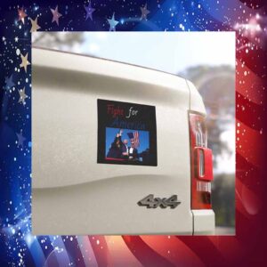 Trump Fight For America Car Magnet