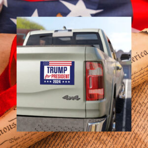 Trump For President 2024 Car Magnet President Election 2024 Car Accessories