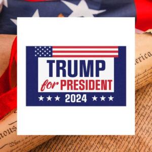 Trump For President 2024 Car Magnet President Election 2024 Car Accessories