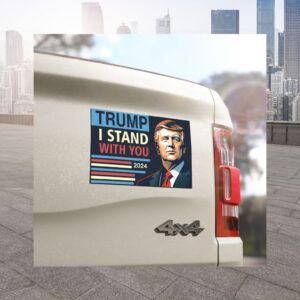 Trump I Stand With You Bumper Magnet