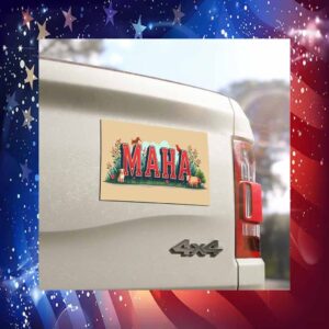 Trump MAHA Car Magnet