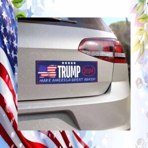 Trump Make America Great Again 2024 Car Magnet