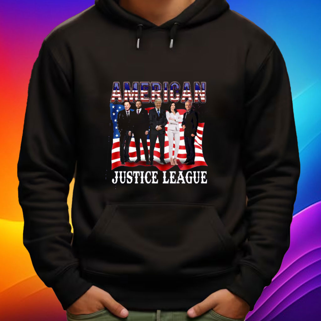 Trump President, Exclusive American Justice League Graphic Shirt