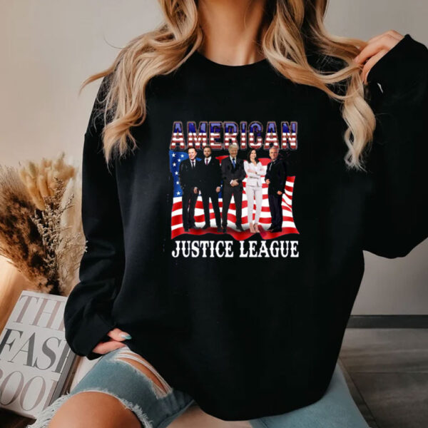 Trump President, Exclusive American Justice League Graphic Shirt