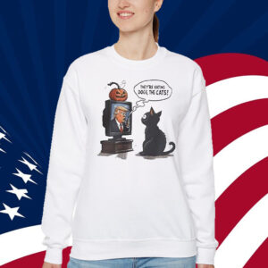 Trump Pumpkins They Are Eating The Dogs The Cats Shirt