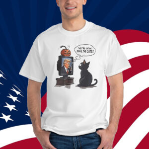 Trump Pumpkins They Are Eating The Dogs The Cats Shirt