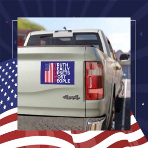 Trump Truth Really Upsets Most People Car Magnet
