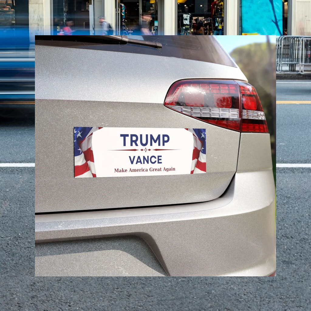 Trump Vance 10 x 3 Car Magnets