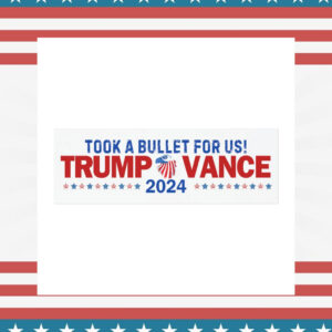 Trump Vance 2024 Car Magnet, Trump Vance Bumper Sticker