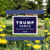 Trump Vance 2024 Rally Yard Sign - Trump Vance2024 America Lawn Sign