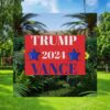 Trump Vance 2024 Red Lawn Yard Sign