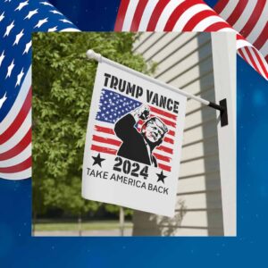 Trump Vance 2024 Take America Back Flag