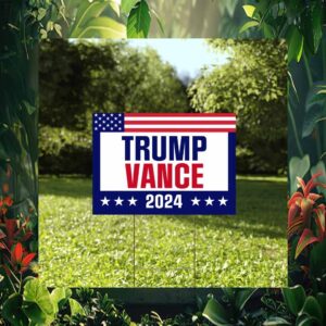 Trump Vance 2024 Yard Sign