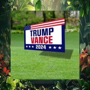 Trump Vance 2024 Yard Sign