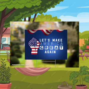 Trump Vance 2024 Yard Sign, Donald Trump President JD Vance Vice 2024 Yard Sign