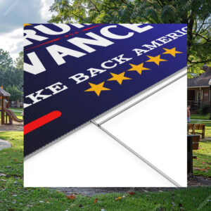 Trump Vance 2024 Yard Sign, MAGA Sign