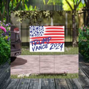 Trump Vance 24 Lawn Yard Sign