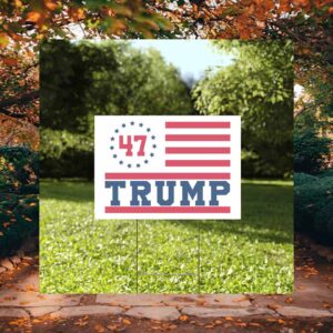 Trump Vance 47 Yard Sign
