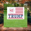 Trump Vance 47 Yard Sign