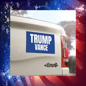 Trump Vance Bumpet Car Magnet
