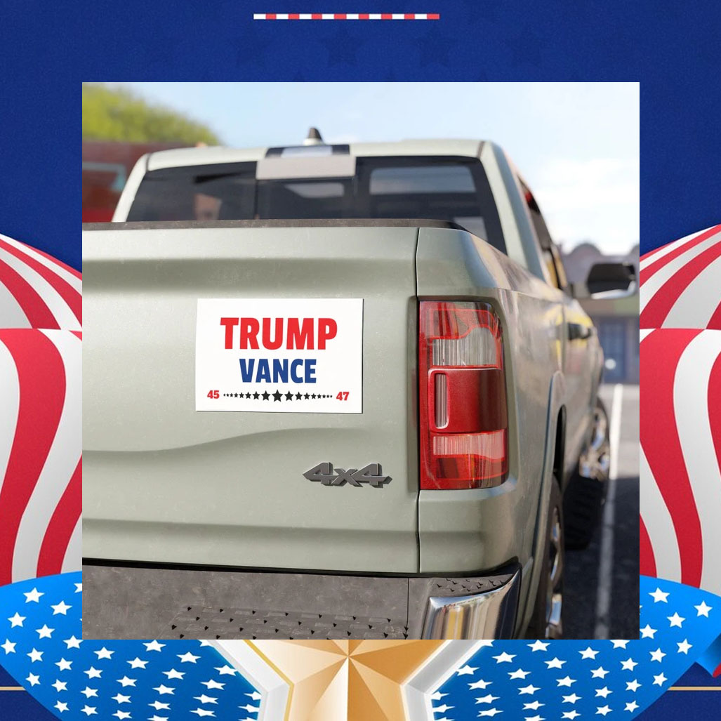 Trump Vance- Car Magnet- MAGA 2024