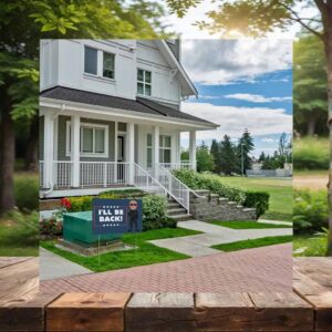 Trump Vance I'll Be Back 2024 Yard Sign