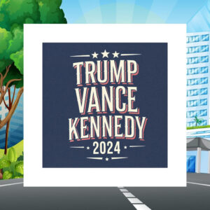 Trump Vance Kennedy 2024 Car Magnet
