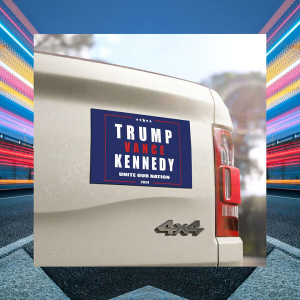 Trump Vance Kennedy 2024 Car Magnets